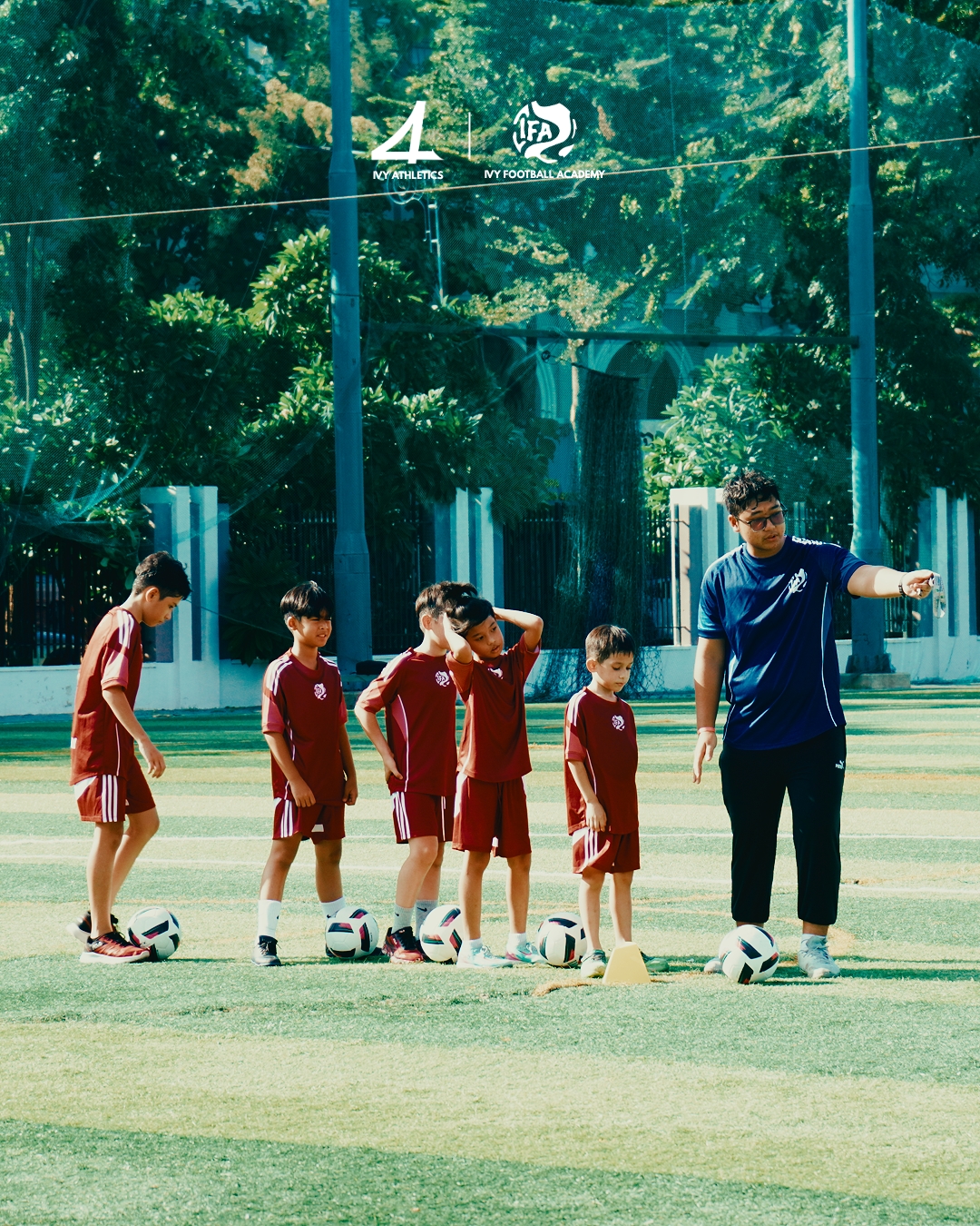 Coach instructing